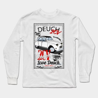 2CV affiche Long Sleeve T-Shirt